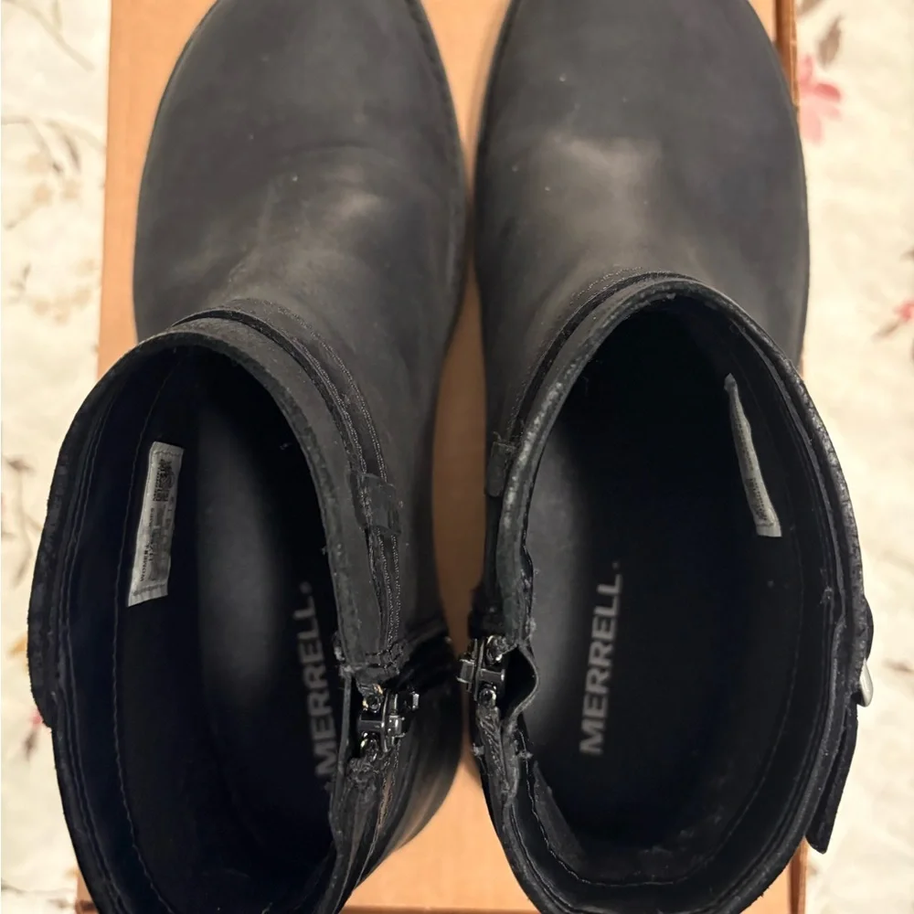 Black Ankle Boots - Picture 4 of 6